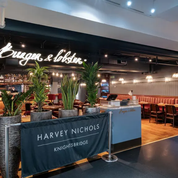 Burger & Lobster Knightsbridge in Harvey Nichols