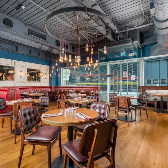 Burger & Lobster Bread Street restaurant interior