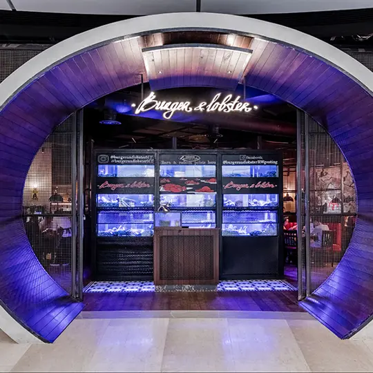 Skyavenue Burger and Lobster Singapore entrance